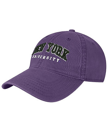 Мужская фиолетовая регулируемая шляпа NYU Violets The Noble Arch Legacy Athletic
