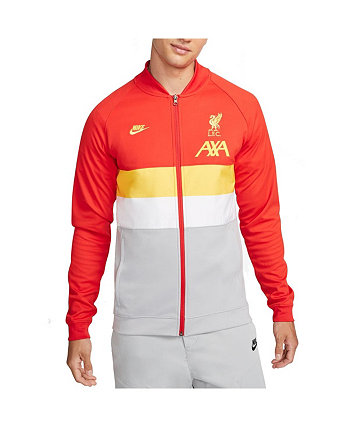 Мужская красная куртка Liverpool I96 Anthem с регланами и молнией во всю длину Nike