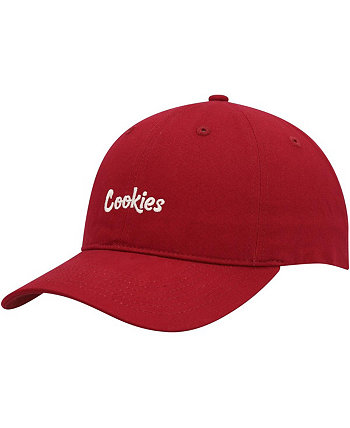 Мужская регулируемая шляпа Original Dad бордового цвета Cookies