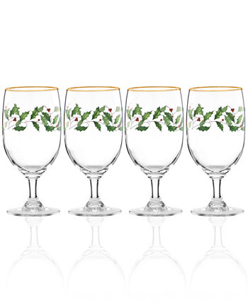 Праздничный набор стаканов для напитков со льдом из 4 предметов Lenox