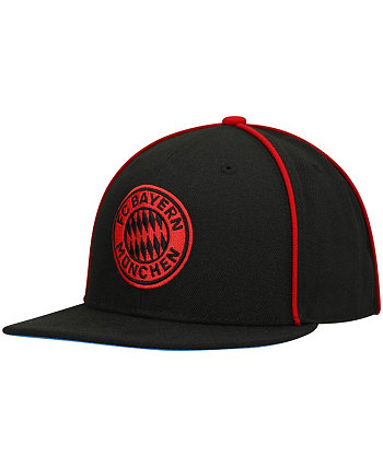 Men's Black Bayern Munich Cali Night Snapback Hat Fan Ink