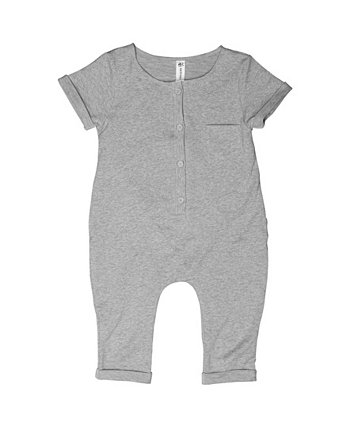 Хлопковый махровый комбинезон для мальчиков и девочек для малышей Earth Baby Outfitters