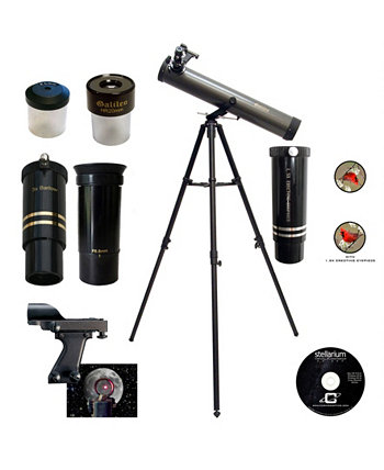 Galileo 800 X 80 мм Астрономический телескоп и окуляр с увеличением Cosmo Brands
