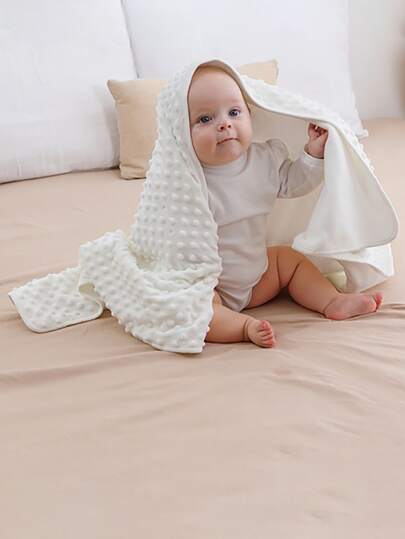 Детское однотонное одеяло SHEIN