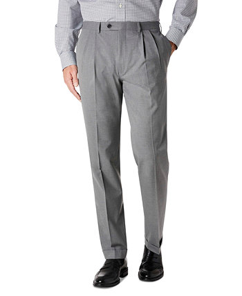 Мужские однотонные плиссированные классические брюки классического кроя LAUREN Ralph Lauren