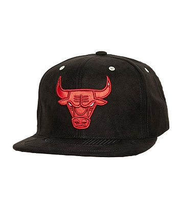 Черная мужская кепка Snapback Chicago Bulls Day 4 Mitchell & Ness