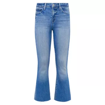 Укороченные расклешенные джинсы Kendra L'AGENCE