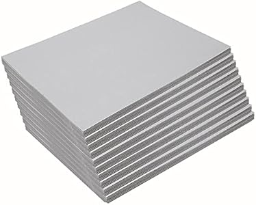 Construction Paper, Gray, 9 inches x 12 inches, 500 Sheets, Heavyweight Construction Paper, Crafts, Art, Kids Art, Painting, Coloring, Drawing, Creating, Arts and Crafts, Paper, Art Colorations