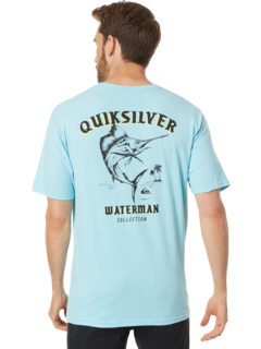 Футболка с коротким рукавом «рыба» Quiksilver Waterman
