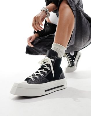 Черно-белые кроссовки Converse Chuck 70 De Luxe Squared Converse
