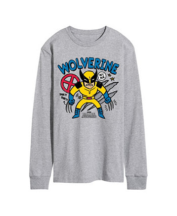 Men's Deadpool Wolverine Long Sleeve T-Shirt Airwaves