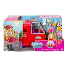 Кукла Barbie® Chelsea Fire Truck, автомобиль и набор аксессуаров Barbie