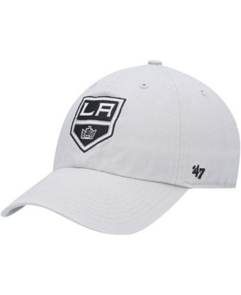 Мужская серая регулируемая шляпа Los Angeles Kings Clean Up '47 Brand