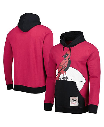 Mitchell & Ness sweatshirt Toronto Raptors Big Face Hoodie 5.0 black/red