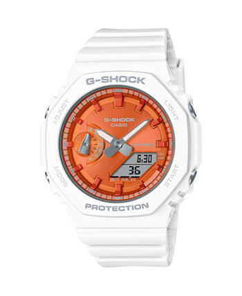 Аналоговые цифровые часы унисекс из белой смолы, 42,9 мм, GMAS2100WS7A G-Shock