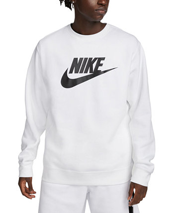 Мужская спортивная одежда Клубный флисовый свитшот с круглым вырезом с рисунком Nike