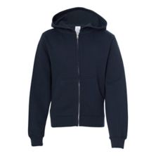 Youth Midweight Full-Zip Hooded Sweatshirt Independent Trading Co.