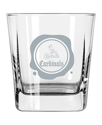 Старомодное стекло St. Louis Cardinals с морозной печатью 14 унций Logo Brand
