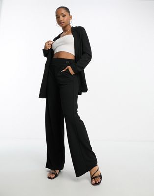 Джерси-брюки свободного кроя черного цвета VERO MODA - часть комплекта для женщин VERO MODA