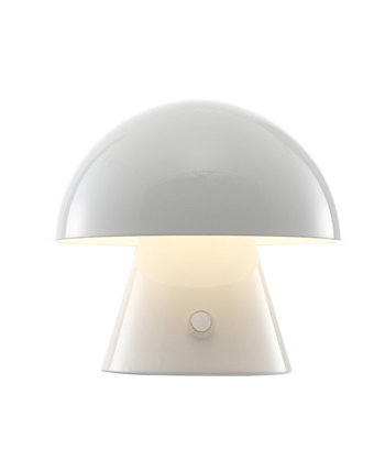 Porcini 7-дюймовая современная богемная перезаряжаемая беспроводная настольная светодиодная настольная лампа в виде гриба с утюгом JONATHAN Y
