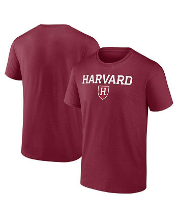 Мужская футболка Crimson Harvard Crimson Campus Fanatics