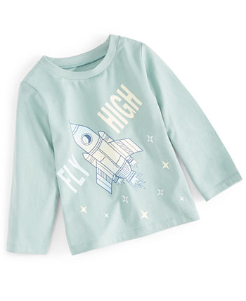 Рубашка Fly High Rocket с длинными рукавами для мальчиков, созданная для Macy's First Impressions