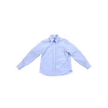 Little Boy's &amp; Boy's Removable Sleeve Logo Shirt FENDI