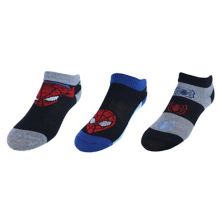 Boy's Marvel Spiderman Sneaker Socks (3 Pairs) Textiel Trade