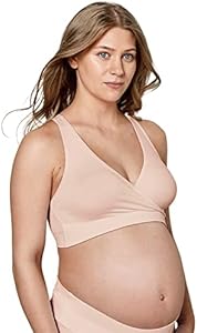 Medela Keep Cool Sleep Bra | Seamless Maternity & Nursing Bra with Full Back Breathing Zone and Soft Touch Fabric Medela