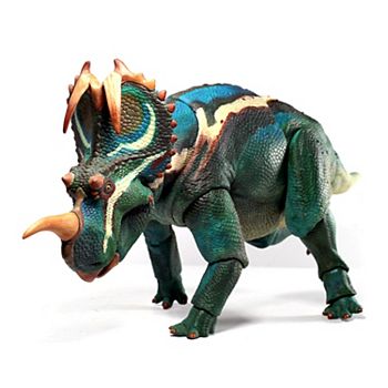 Фигурка динозавра Centrosaurus Apertus, масштаб 1/18, 20 точек артикуляции, 40 см в длину, включает подставку и коллекционную карточку Creative Beast