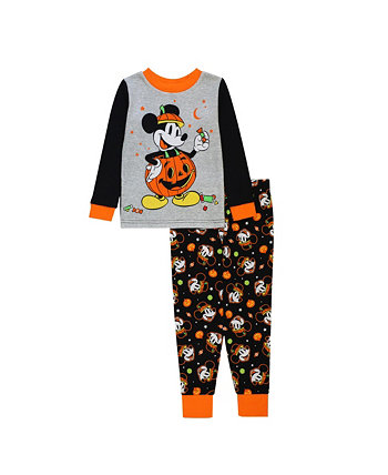 Топ и штаны с Микки Маусом для малышей для мальчиков, комплект из 2 предметов AME