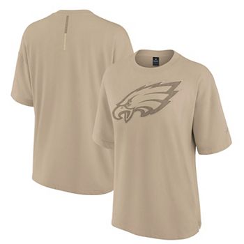 Футболка Fanatics Signature Oversized с коротким рукавом в стиле Philadelphia Eagles для женщин Fanatics Signature