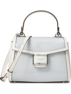Средняя сумка-портфель Knott из шагреневой кожи с цветными блоками и молнией сверху Kate Spade New York
