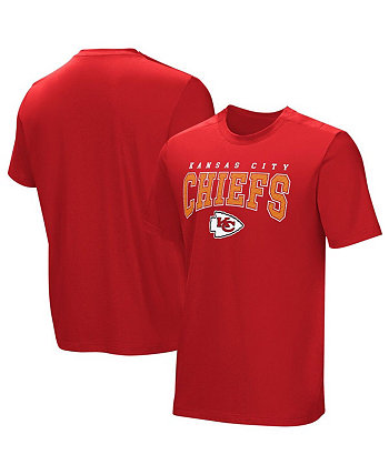Мужская красная адаптивная футболка Kansas City Chiefs Home Team NFL