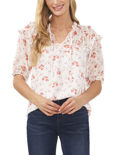 Женская блуза с рюшами CeCe CeCe