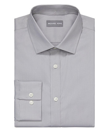 Мужская эластичная классическая рубашка приталенной длины без морщин для страйкбола Michael Kors