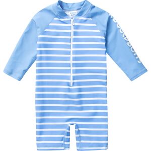 Stripe Rash Guard Bodysuit - Infants' RUFFLE BUTTS