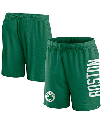 Мужские шорты в сетку Kelly Green Boston Celtics Post Up Fanatics