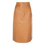 Glossy Pencil Skirt Le Reussi