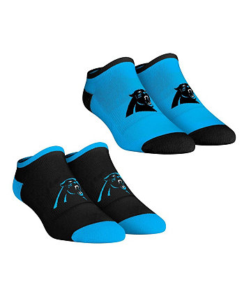 Женские носки Carolina Panthers Core Team, комплект из 2 коротких носков до щиколотки Rock 'Em