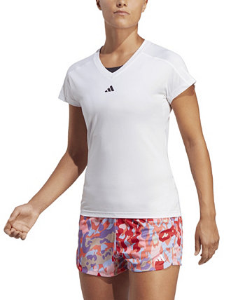 Женская футболка с логотипом Training Essentials и V-образным вырезом Adidas