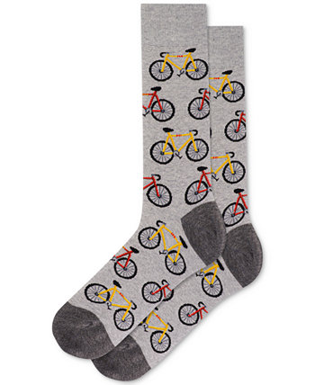 Мужские носки с принтом "Велосипед" Hot Sox