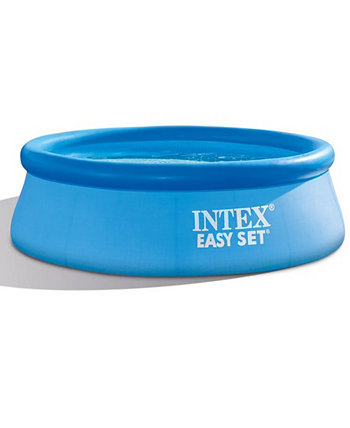 Надувной бассейн Easy Set размером 10 на 30 дюймов Intex