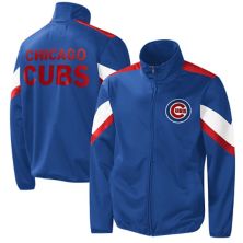 Men's G-III Sports by Carl Banks Royal Chicago Cubs Earned Run Full-Zip Jacket G-III Sports by Carl Banks