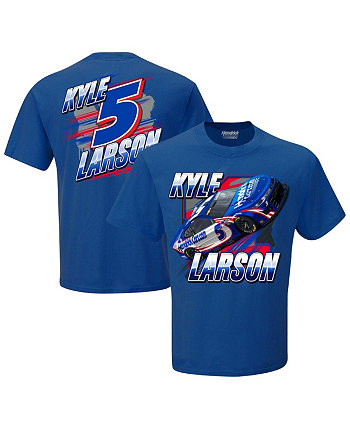 Мужская футболка Royal Kyle Larson Blister Hendrick Motorsports Team Collection