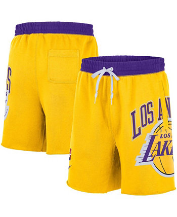Мужские флисовые шорты Los Angeles Lakers 75th Anniversary Courtside Nike