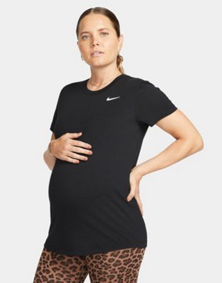 Черная футболка Nike Training Maternity Dri-FIT Nike