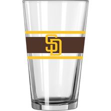San Diego Padres 16oz. Stripe Pint Glass Unbranded