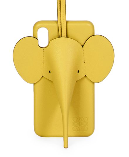 Чехол для iPhone X/XS из кожи слона LOEWE