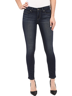 Джинсы Verdugo из денима Transcend с низкой посадкой и ультра узким силуэтом длиной по щиколотку Paige